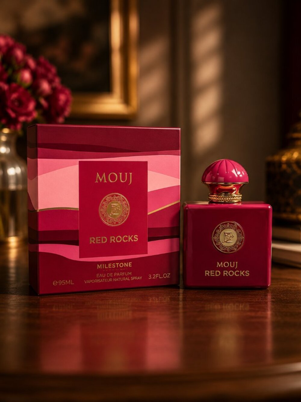 MILESTONE Mouj Red Rocks eau de parfum Unisex 95ML 3.2 Oz